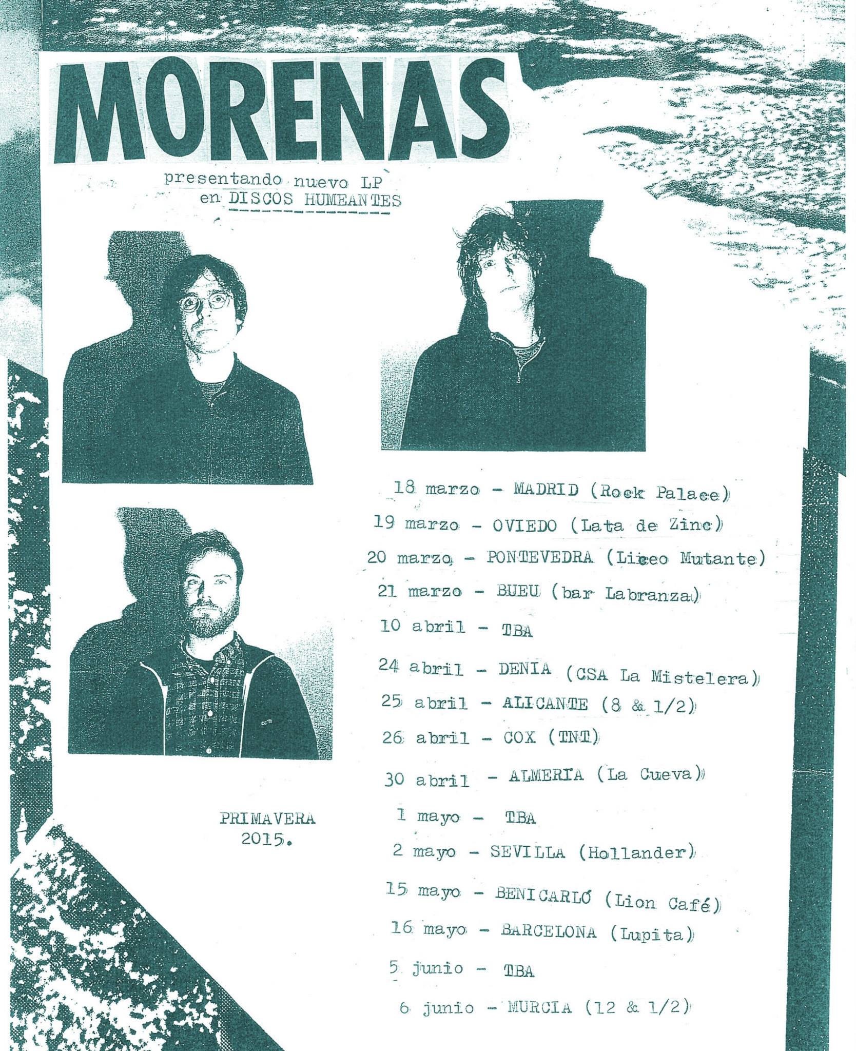 Gira promocional de Morenas