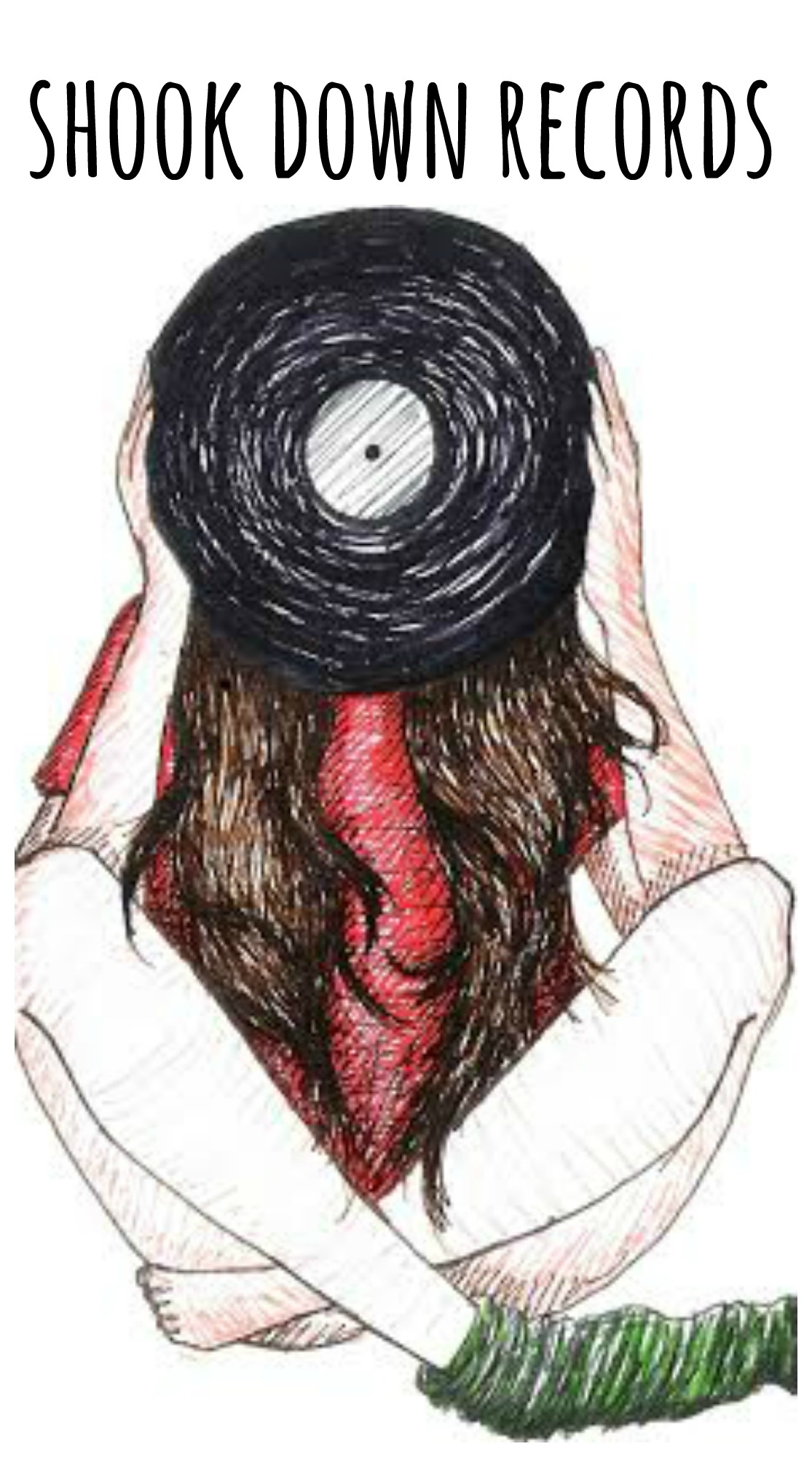 Nuestro logo, de rojo para la edición cassette